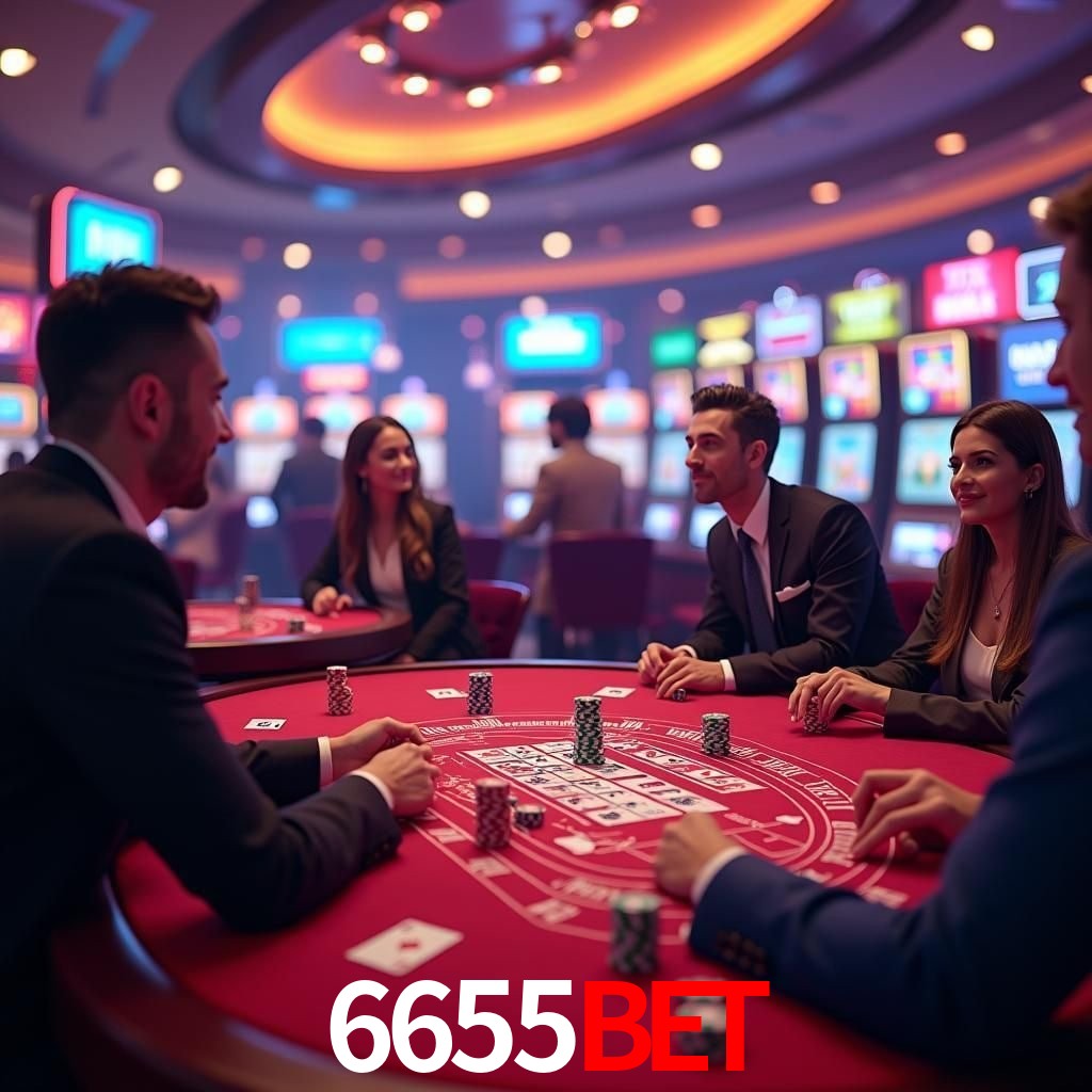 Interface do App 6655bet